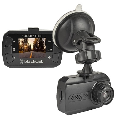 1.5 inch Blackweb 1080p Wide Angle Video Dash Cam